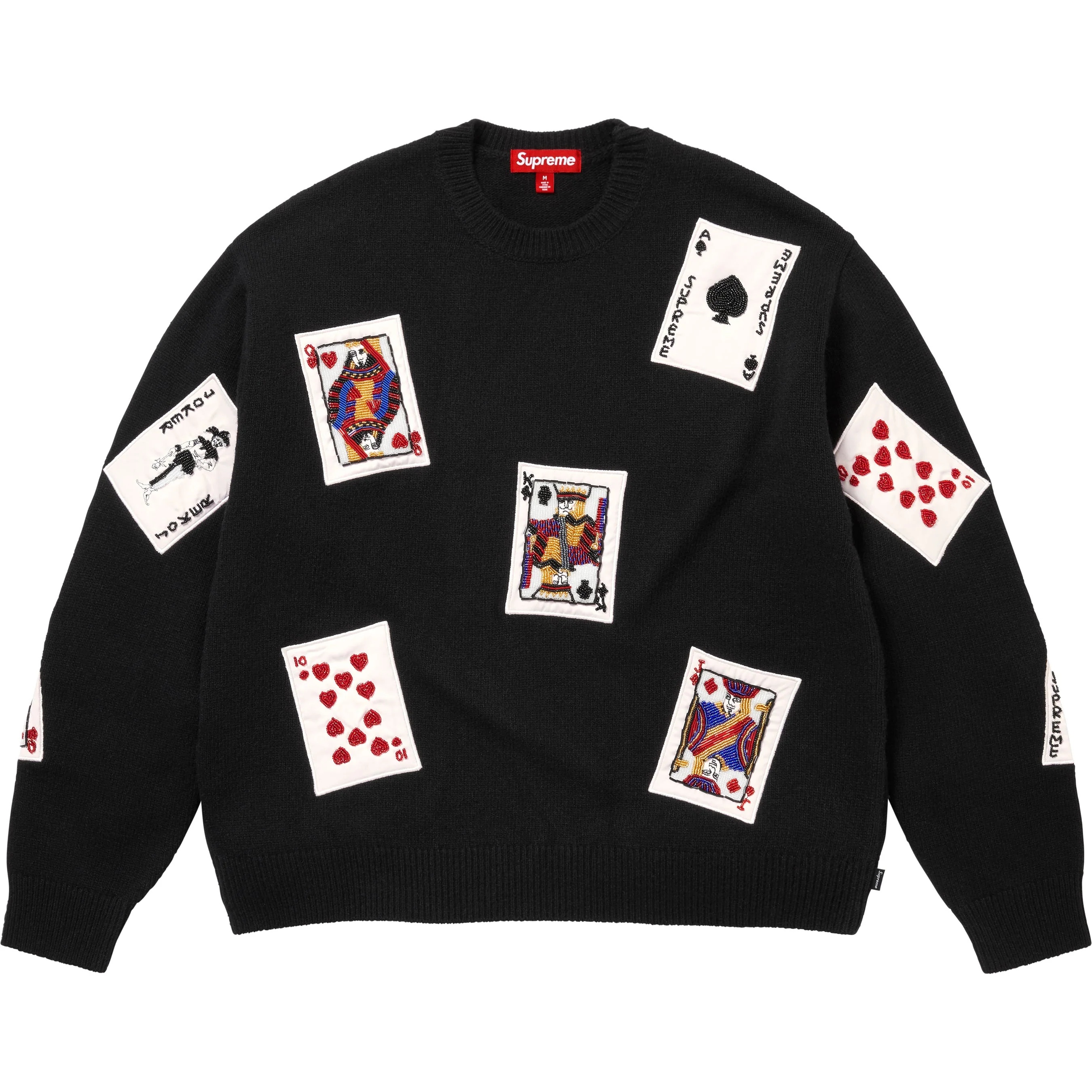 Beaded Cards Sweater view 4